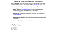 Desktop Screenshot of onlinepersonalization.com