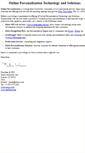 Mobile Screenshot of onlinepersonalization.com